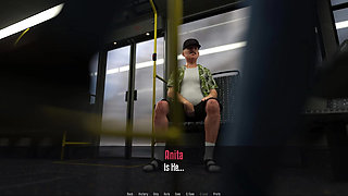 Anitas Internship - Gameplay - Roleplay - Exposing Tits in Bus and Interview