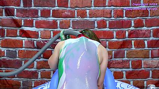 Slashed Bikini Slashed and Slimed