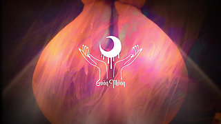 Slave Hard Cock Rubbed All Along My Soft Legs Just After an Oiled up Handjob