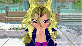 Mai Valentine blowjob - Yu Gi Oh