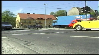 Blonde Babe Sucks Cock in Bathroom and Car