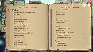 Innocent Witches Helena Ravenclaw & Parvati Patil & Nola Corey Nude Full Collection + Download