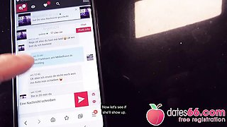 Public smut with well-proportioned Cam Angel and German Scout from POV Pickups