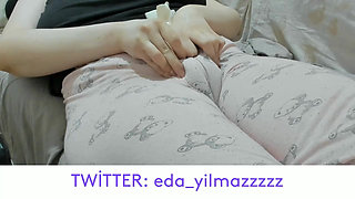 Camel Toe- Puffed Pussy- Swollen Pussy- Big Pussy- Turkish MILF- Turkish Porn- Pajamas