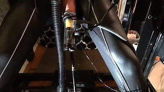 The Bondage Monster Gas Mask & Leather Suspension, Electro, Venus Milking and Machine Fuck