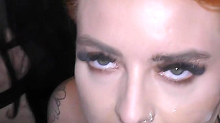 Illicit Gal Gets More Spunk in Her Face