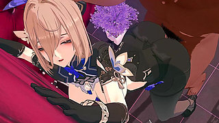 Honkai Star Rail - Aponia Rough Sex - 3D Hentai Sex Animation