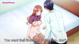 Stepsister Gets Scared When She Sees How Big Her Stepbrother's Dick Is ( Hentai )