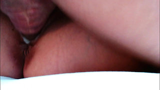 Jade and Damon Close up - Creampie Cum