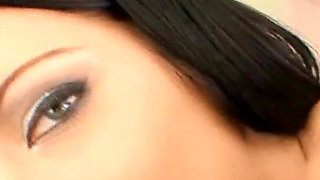 She makes him really horny in her tight outfit - At home she is due