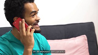 Vip4k. pregnant horny hoe is hardcore in front of her pitiful spouse