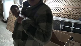 French Whore Lets Me Anal Fuck Her In An Abandoned Building