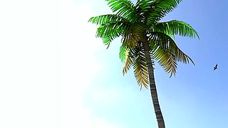 Hot Stepmom Aunt Cass Gets Her Pussy Stuffed in Beach POV