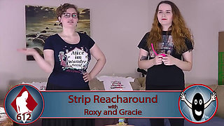 The Strip Reacharound Winner's Mischievous Control and the Loser's Endearing Attempts