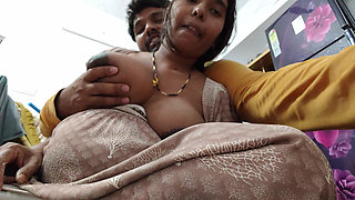 Stepbrother - Stepsister Romance in Hindi Audio - Romantic Boobs Show Video - Desi Village Bhabhi Beautiful Boobs and Beautiful