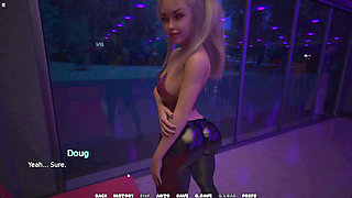 Italian Beautiful Wife Having Fun with Husband Friends