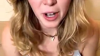 Grace's Homemade Blonde Solo Sparks Wild Swinger Orgy Desire
