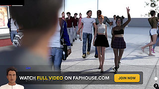 The Spellbook Pure - a Movie Theatre Blowjob and Make Out - 3D Porn Game