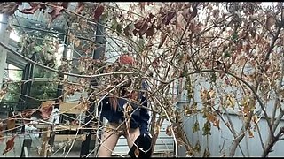 MargoAlisa as Alice Peeing Desperate 3 Times Outdoor - Amateur Redhead Teen Solo Pissing