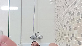 I Went to Take a Shower and Made a Video for My Followers.