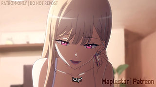 Marin Kitagawa and Gojo Hentai Animation