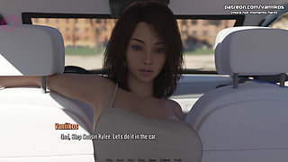 Cute 18yo Innocent Virgin Stepcousin Teen with a Perfect Body and a Big Ass Gets Horny While Watching a Movie - Heart Problems