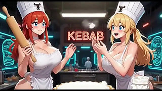 Funny Cook Video, Ai Animation
