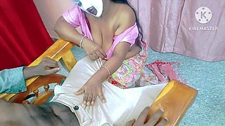 Horny Office Staff Gave Hot Treat for Her Boss to Get Promoted - Full Tamil Audio with Erotic Loud Moaning