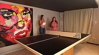 My Friend Loses To Me And Gets To Watch Me Fuck His Girlfriend And Friend - Sara Blonde