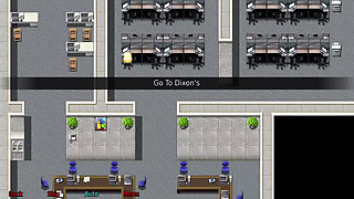 The office wife #19 - Stevie cum all over Stacy's skirt.