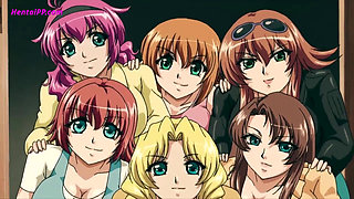 Babes And Virgin Boy In Gangbang ( ANIME )