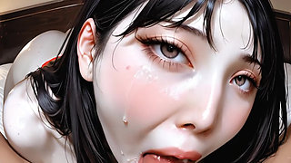 Asian Schoolgirl with Black Latex Sucks My Dick in Cheap Motels - Blowjob Intenso [Amateur Asian Schoolgirl Latex]