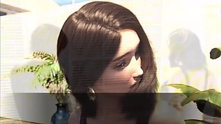 Fate & Life: Joyce and Aubrey Catch Maive and Mattias Fucking on the Bed - 3D Hentai Sex