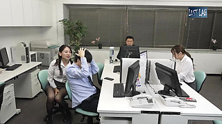 Thick Black Pantyhose Temptation From a Female Coworker - Part3