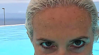 344 MILF Underwater Anal Creampie Prolapse