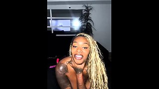 Hot Black Maid Does Some Webcam Black and Ebony