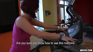 Public Pickups - Lucy Bell Skips the Gym to Suck Some Fat Cock