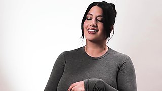 Huge boobs BBW Arabian MILF masturbates