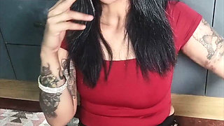 Smoke Count - Red Stockings & Ass in Your Face