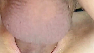 Extremely Tight Teen Pussy Stretched and Filled with Cum