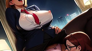 Lactating MUMMIES with Good-sized Innate Bosoms can't seem to keep their melons put away at work.