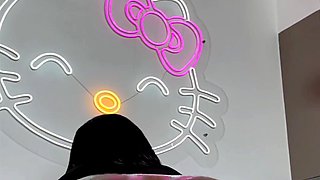 Slick and Wild: Glasses-Girl's Solo Squirt Spectacle