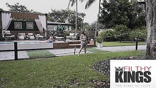 Doggystyle sex with fantastic Melody Mynx and Chris Lockwood from Filthy Kings