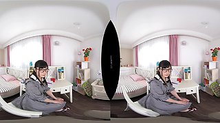 Japanese Student VR Glasses Explodes With POV Ecstasy