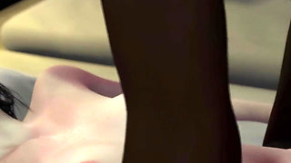 3D Horny Slut Korean Babe Got Fucked by BBC