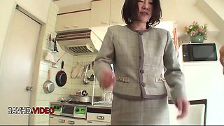Mature Kiyoe Seduces Jav Fans By Caressing Her Sexy Body With Toys With Kiyoe Majima