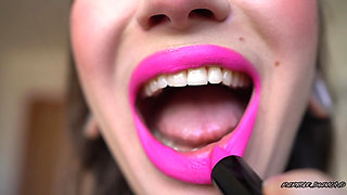 Deep Pinky Sugar Kiss Spit Fetish Kissing