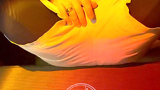 First Time Trying to Pee with a Butt Plug in His Ass, Jules Is 'helped' by His Flatmate Simon