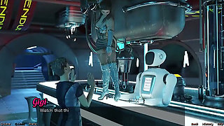 Stranded in Space - Petite Girl Falls Into My Arms