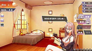 Hentai Game - Happiness Double Room - Boobjob and Sex Scene Free Mode